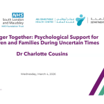 Stronger Together Psychological Support for Children and Families During Uncertain Times